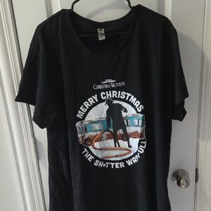 Black Christmas Vacation Graphic Tee
